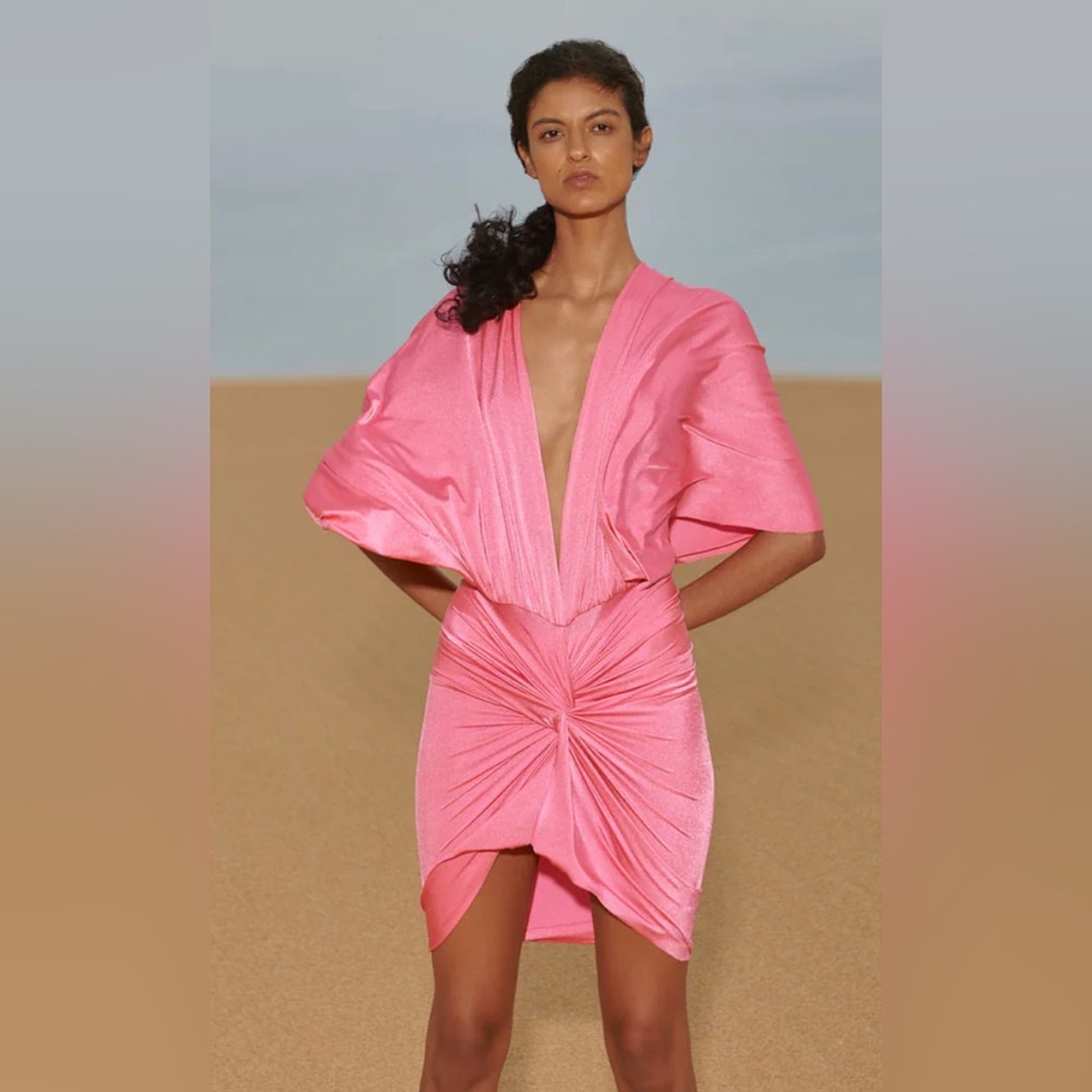 Baobab Mia Mini Pink dress size M.